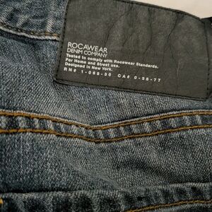 Rocawear Dark Wash Denim Jeans Size 34